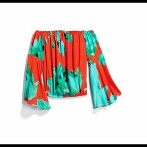 Off the shoulder top